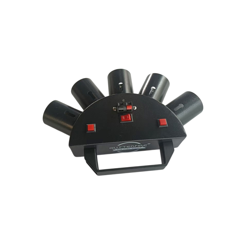 5 Shots fan shape hand hold fireworks firing system