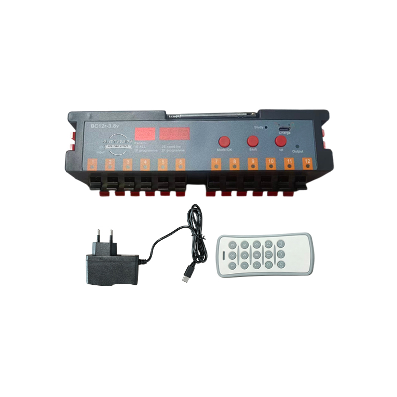 Rechargeable 12 Channel fireworks firing system