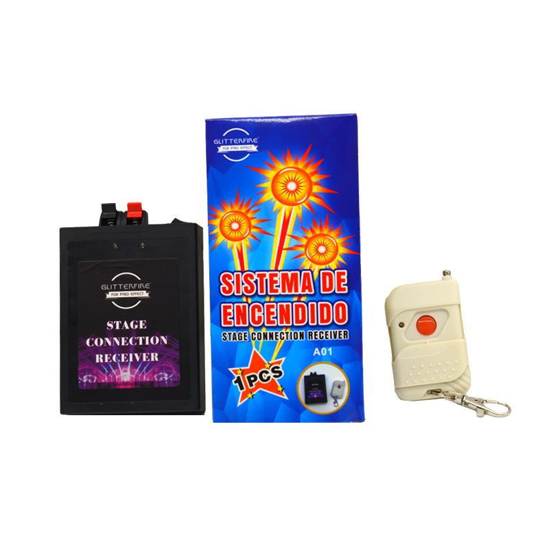 1 remote control 1 cue firing system