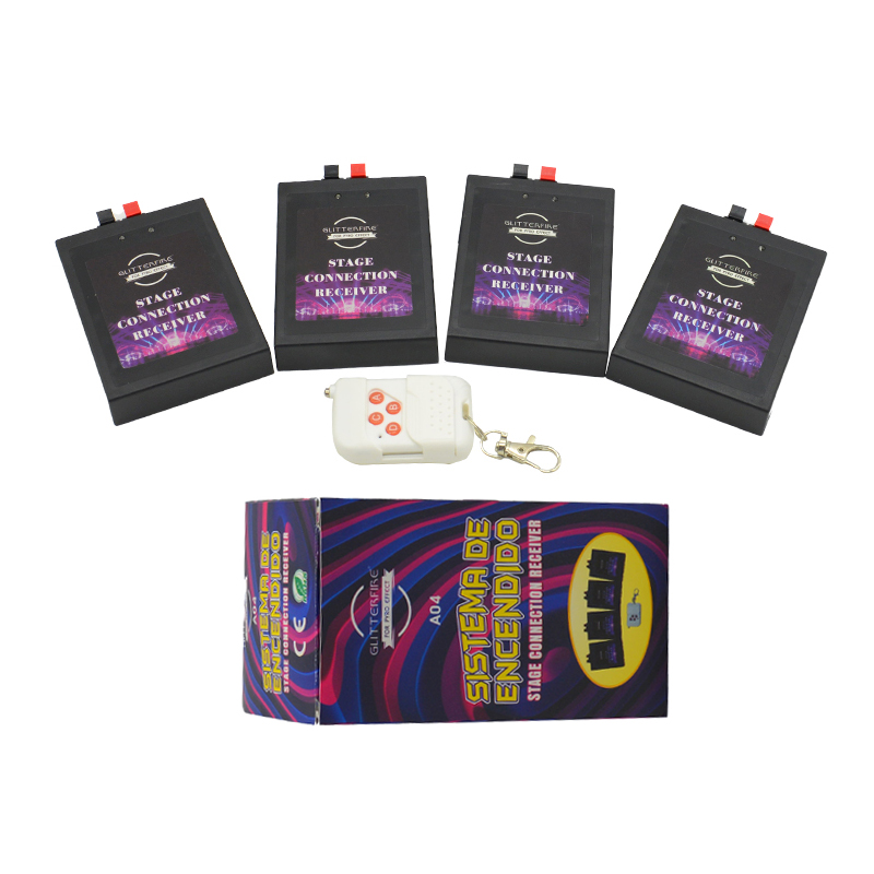 1 Remote Control 4 Cue Firing System