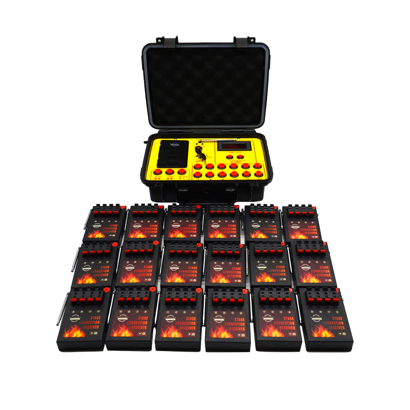 72 Channel with 1200 group transmitter fireworks firing system