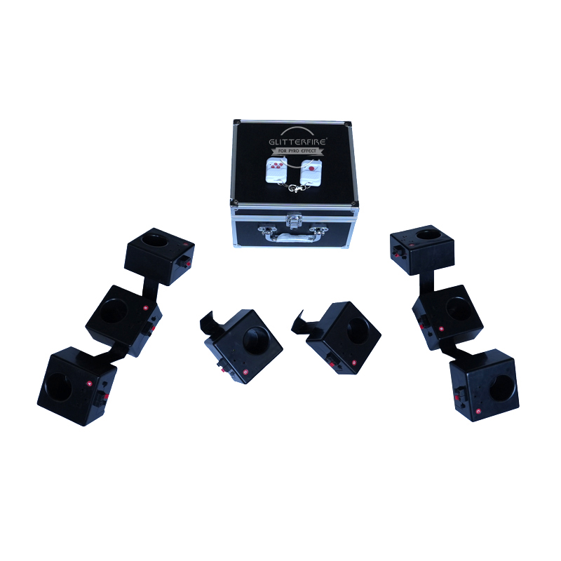 8 channel wireless remote control square base fireworks firing system