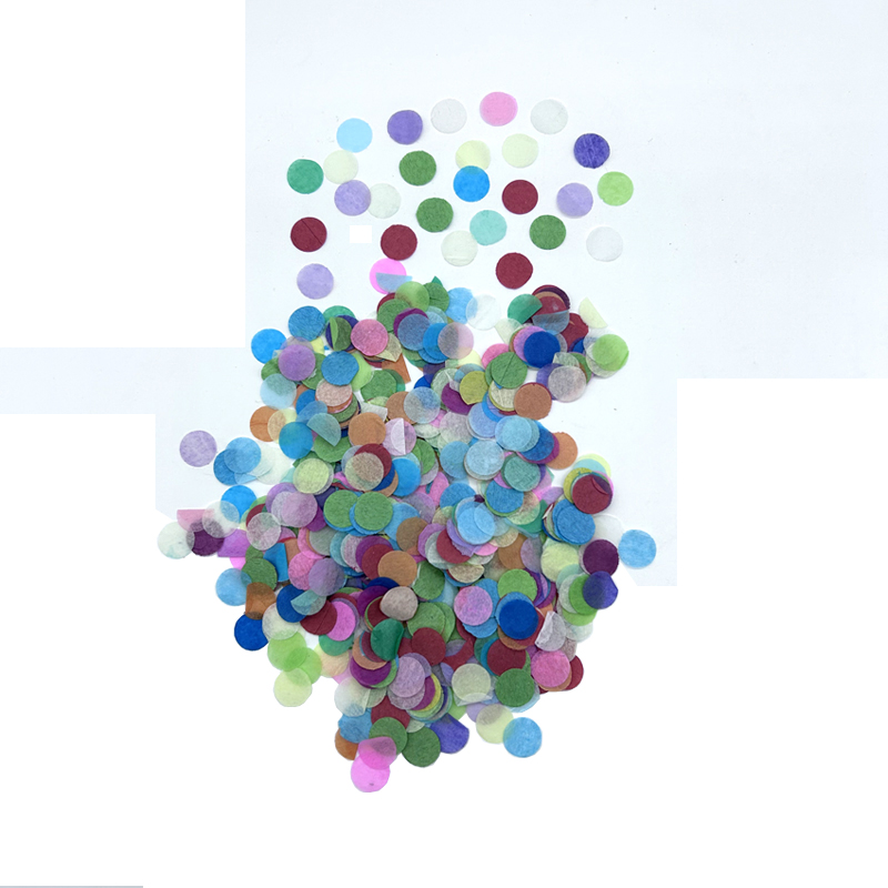 Mix tissue small round paper