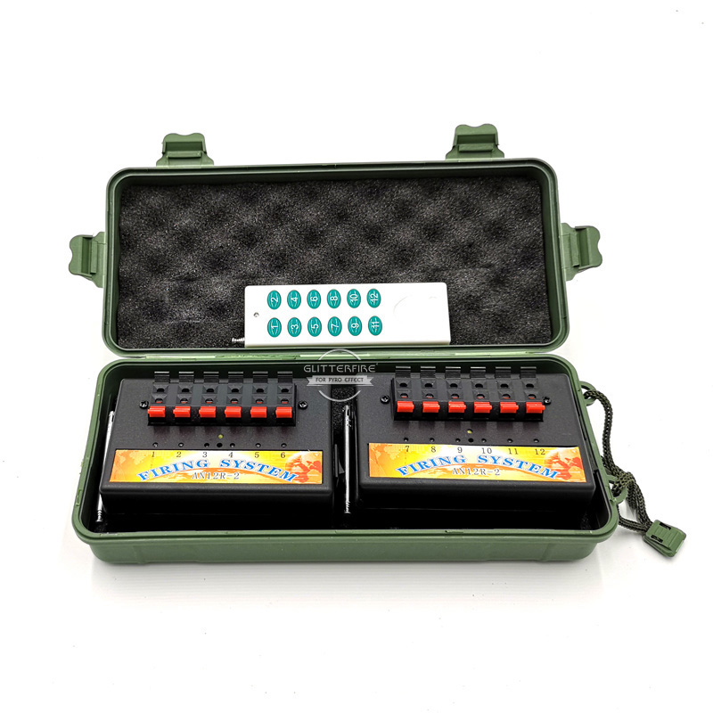 12 Cue Pyrotechnic Wedding Sparkler Ignition Party Equipment Fireworks Wireless Firing System