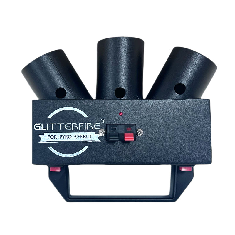 3 Channels wireless remote fan shape fireworks firing system