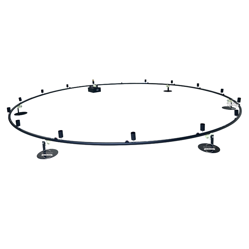 4M Diameter big circle ground rotate fountain fireworks machine