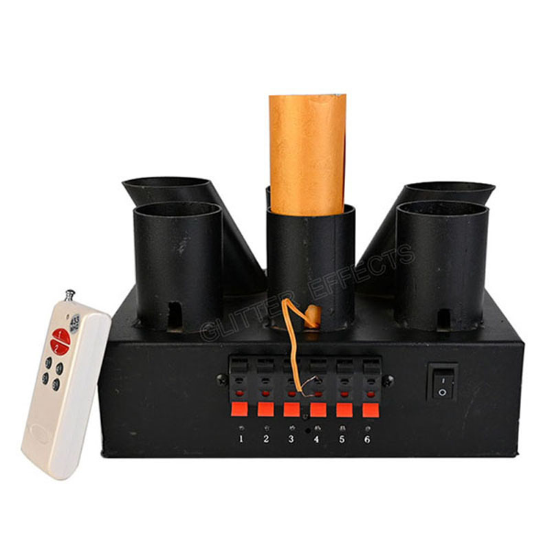 6 Shots Fountain Machine Remote Control Fireworks Base Ignition Device Fireworks Firing System