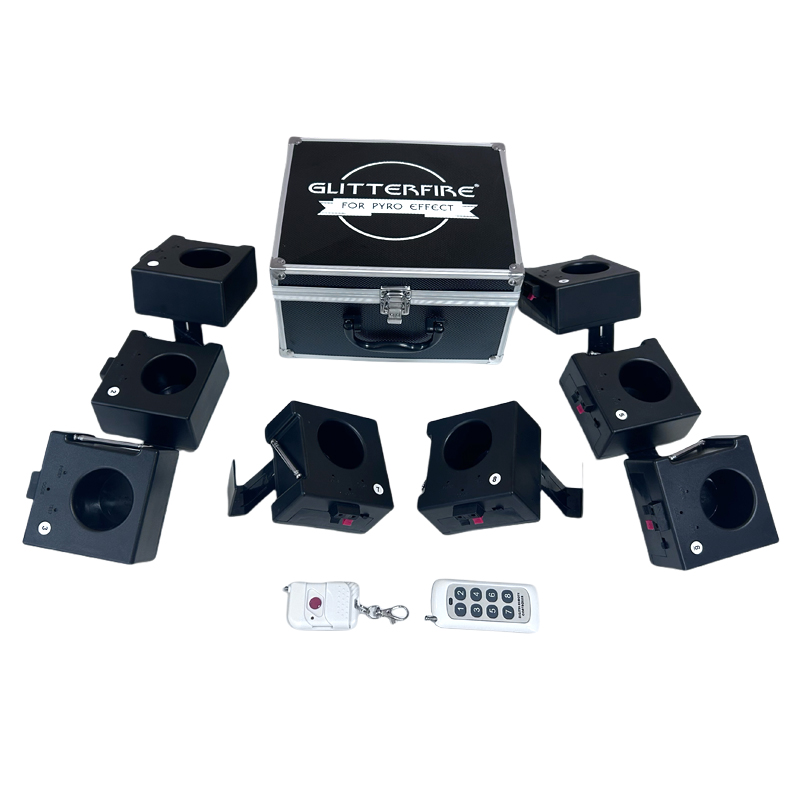 8 Cues with 9V Battery with Support Fountain Fireworks Base Firing System
