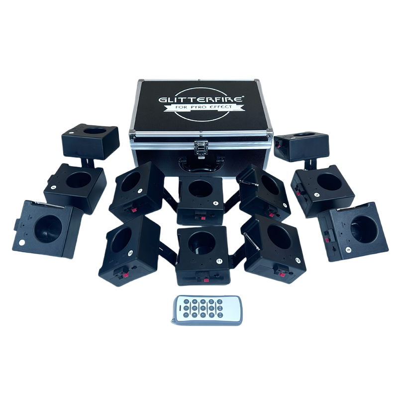 12 Cues with 9V Battery with Support Fountain Fireworks Base Firing System