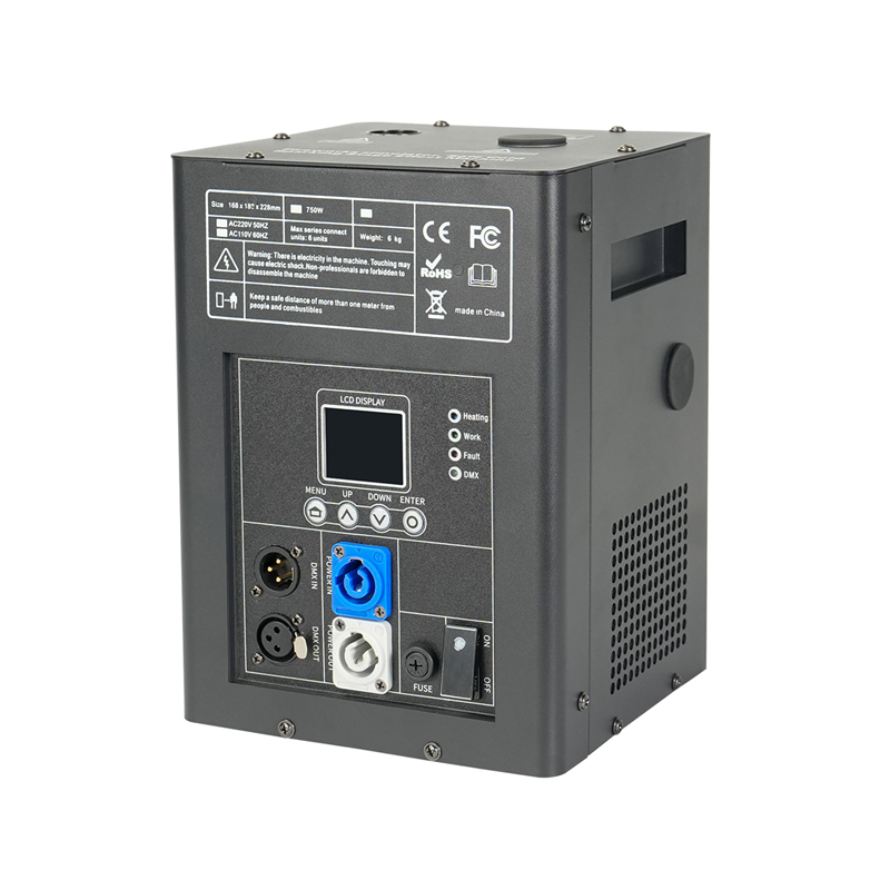 750W Black LCD Screen Spark Fountain Machine
