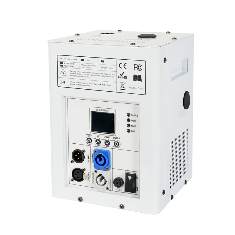 750W White LCD Screen Spark Fountain Machine
