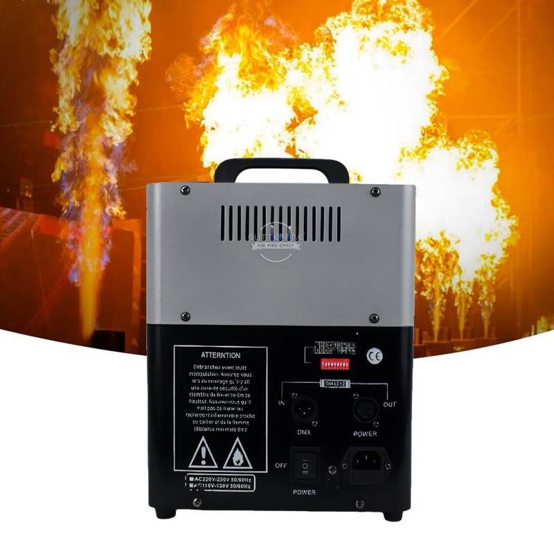 Double head fire machine
