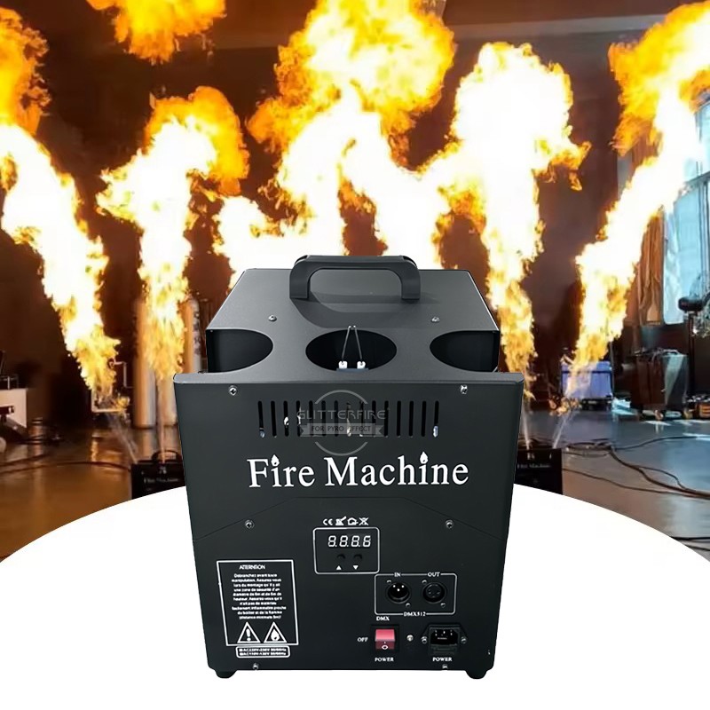 Triple fire machine