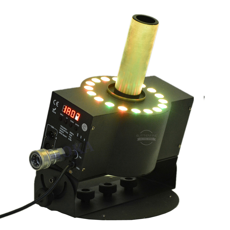 18pcs LED Co2 jet machine