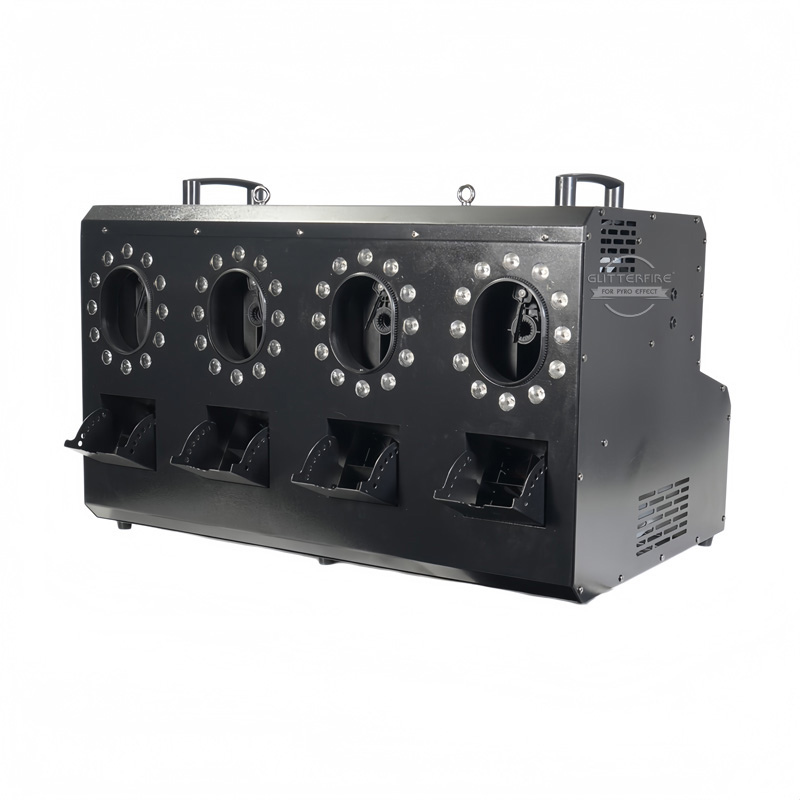 4 Head Bubble Machine